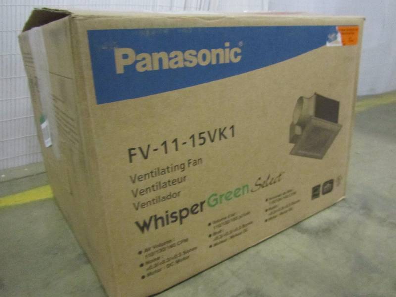 lot 40 image: Panasonic WhisperGreen Select 110130150 CFM Customizable Ceiling Exhaust Bath Fan