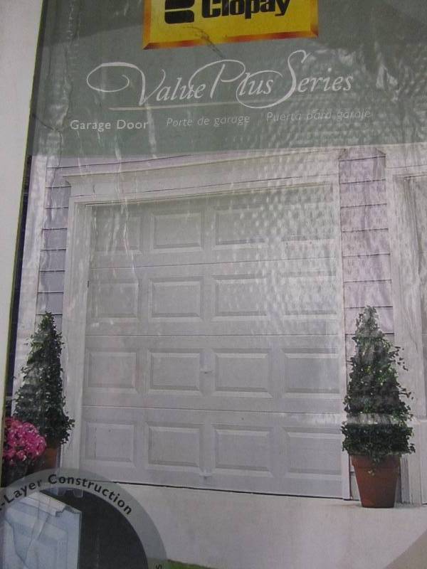 lot 49 image: Clopay Premium Series 8 ft. x 7 ft. 6.5 R-Value Insulated White Garage Door