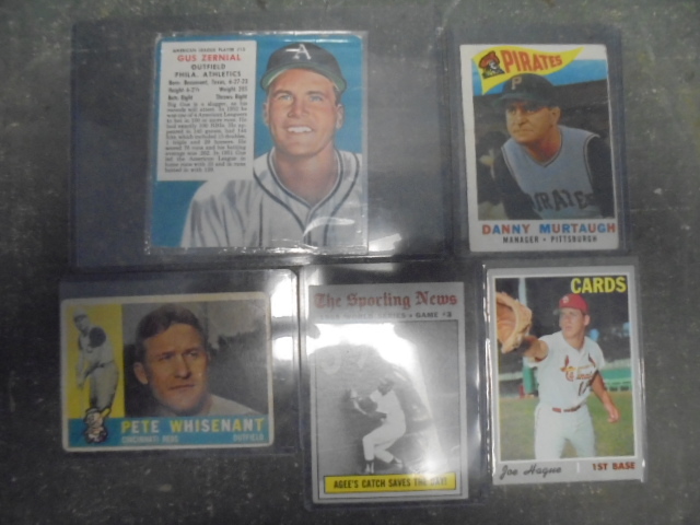 1954 Gus zernial Card and More