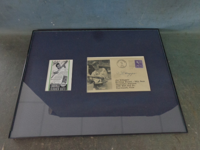 Joe DiMagio Signed Envelope