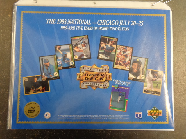 UPPER Deck Card and Convention Promos