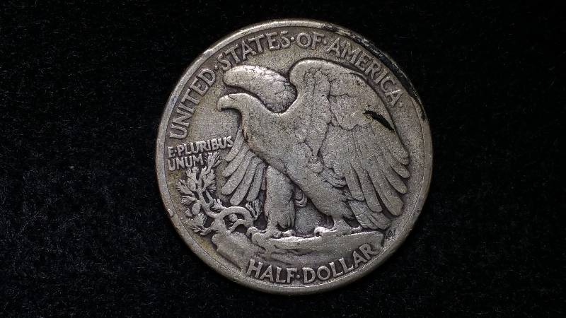 1944 P Walking Liberty Silver Half Dollar