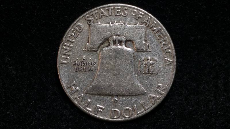 1952 Franklin Silver Half Dollar