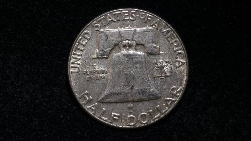 1960 Franklin Silver Half Dollar