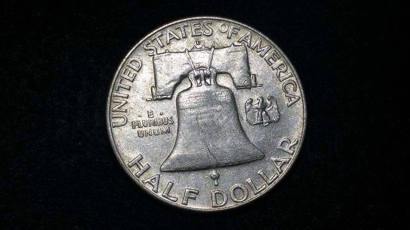 1963 D Franklin Silver Half Dollar