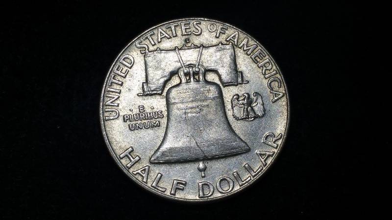 1963 D Franklin Silver Half Dollar