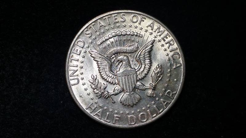 1964 D Kennedy Silver Half Dollar - Higher Grade