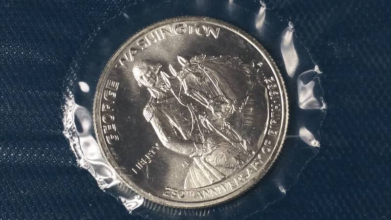 George Washington Commemorative Silver Half Dollar