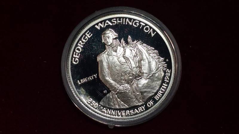 George Washington Commemorative Silver Half Dollar