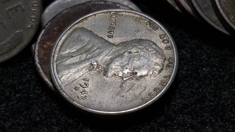 50 Steel Wheat Cents