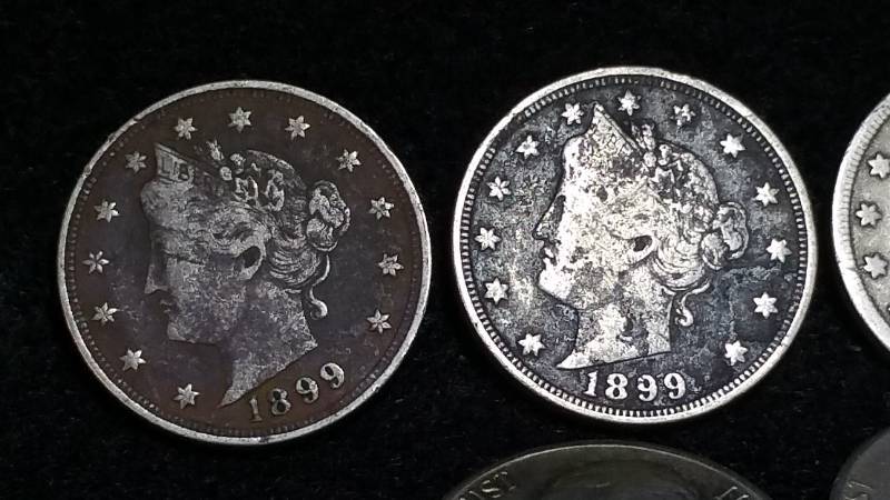 (6) Nickels Liberty Head V & Older Jefferson