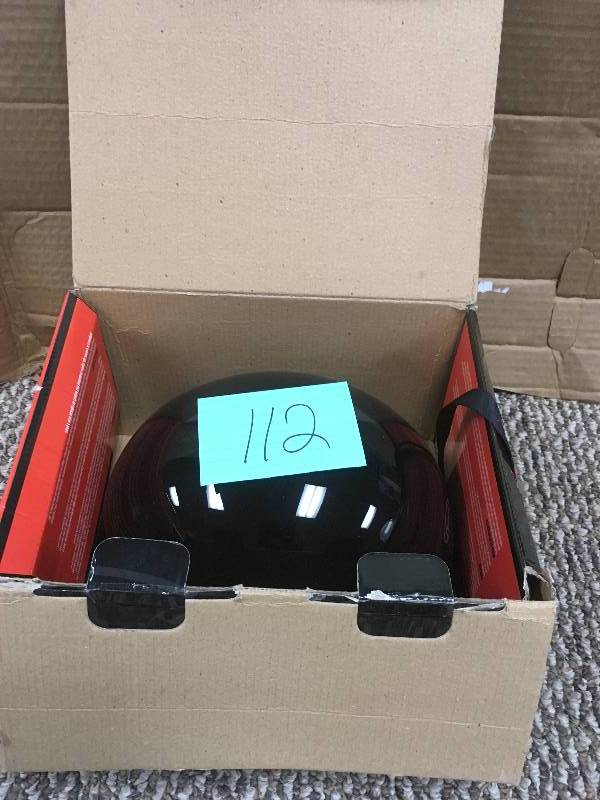 lot 112 image: Fuel Helmets Half Helmet - Size Large.