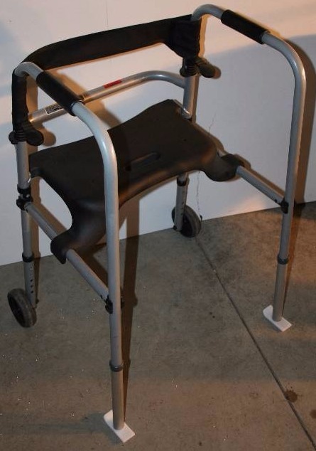 lot 53 image: Seated Wheeled Walker