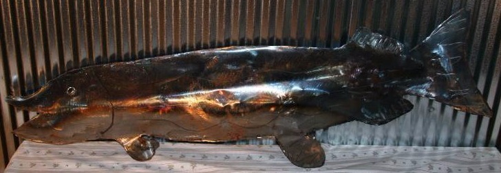 lot 86 image: Large Metal Fish