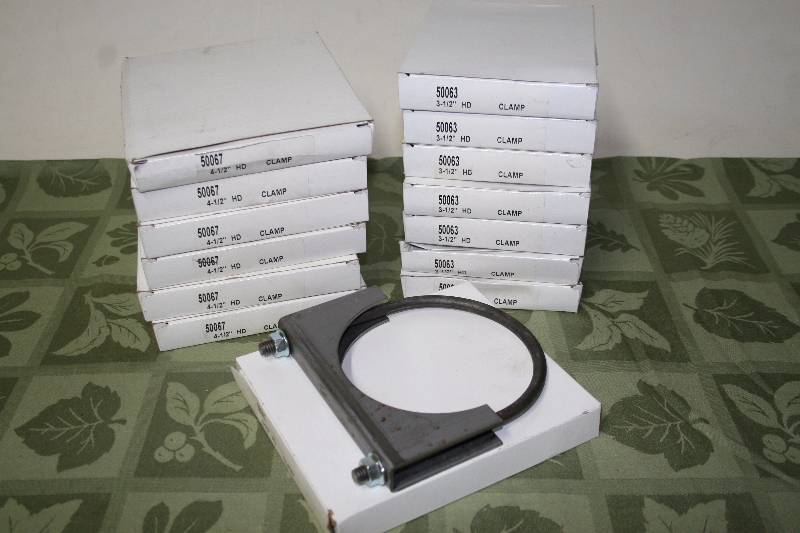 lot 108 image: Exhaust Clamps
