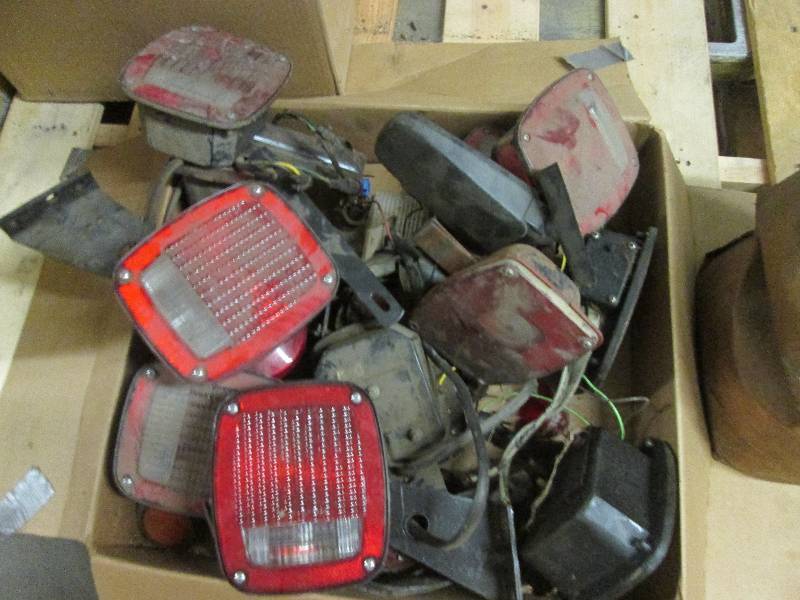 box of trailer lights ...