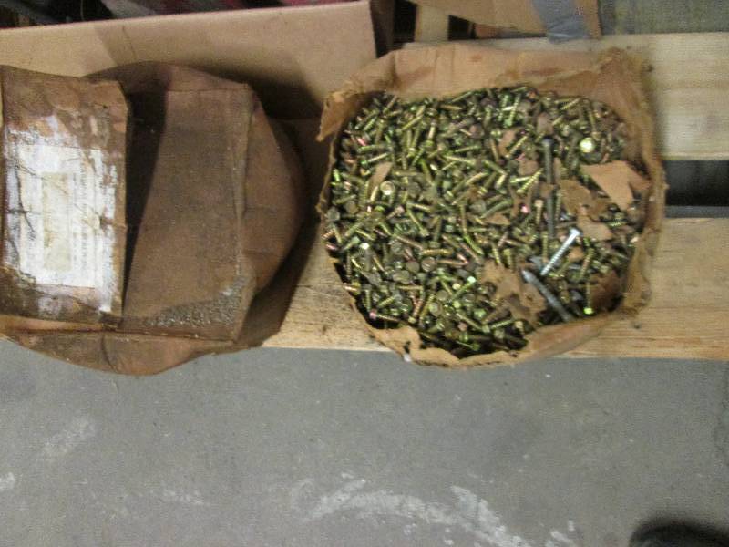 2 boxes of screws ...