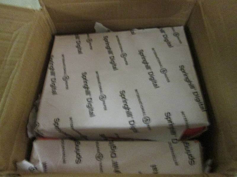 6 packages of springhill digital in...