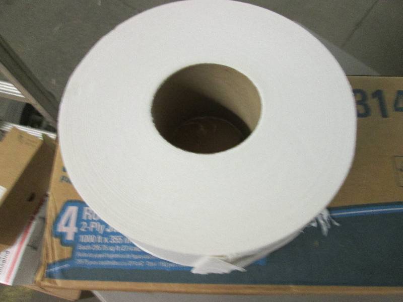 1 case of 4 scotts jumbo roll of ti...