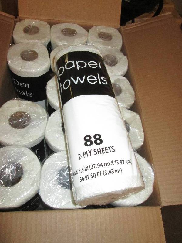 1 case of roll towels  30 packs of ...