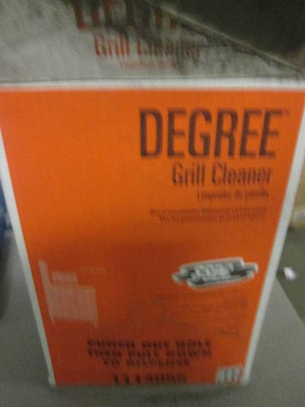 1 case of degree grill cleaner 128 ...