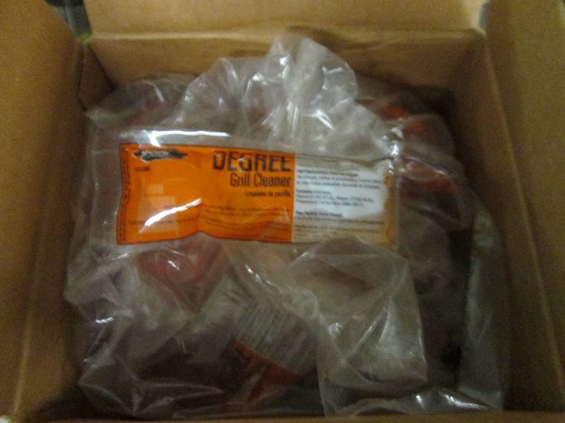 1 case of degree grill cleaner 128 ...