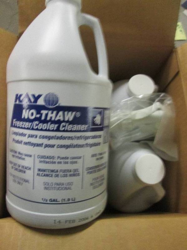 1 case of no-thaw freezercooler cl...