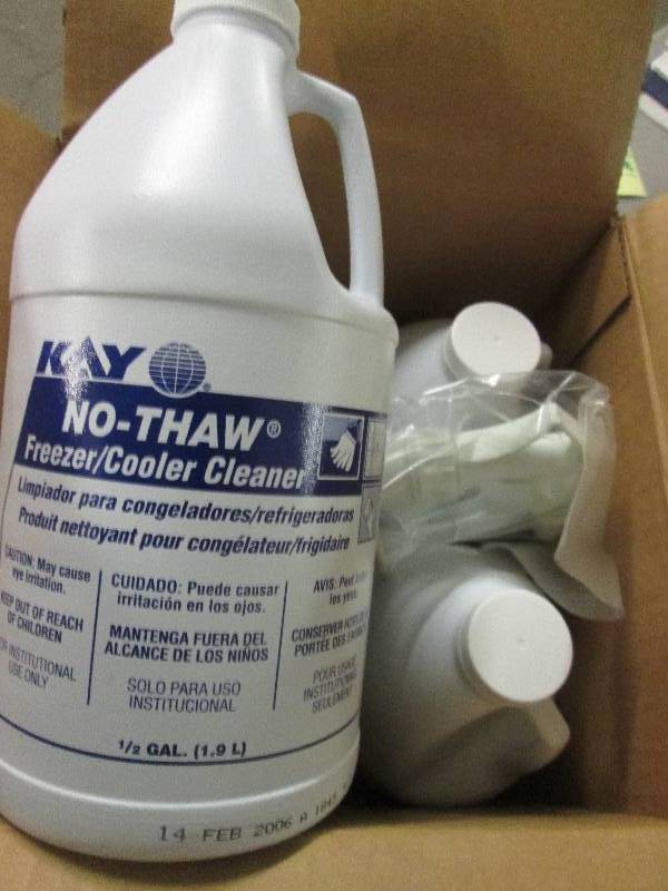 1 case of no-thaw freezercooler cl...