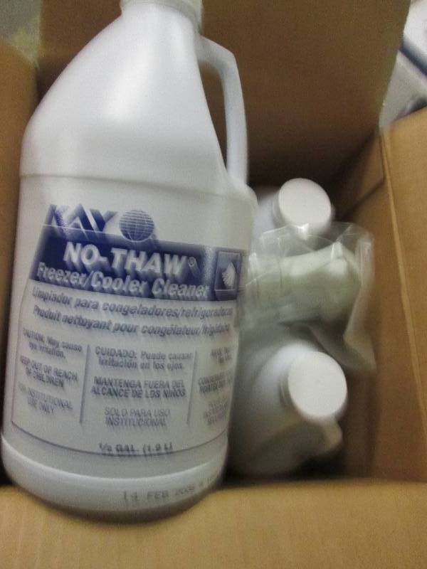 1 case of no-thaw freezercooler cl...