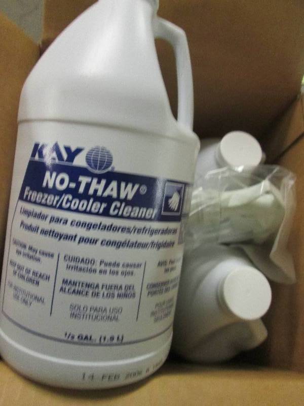 1 case of no-thaw freezercooler cl...
