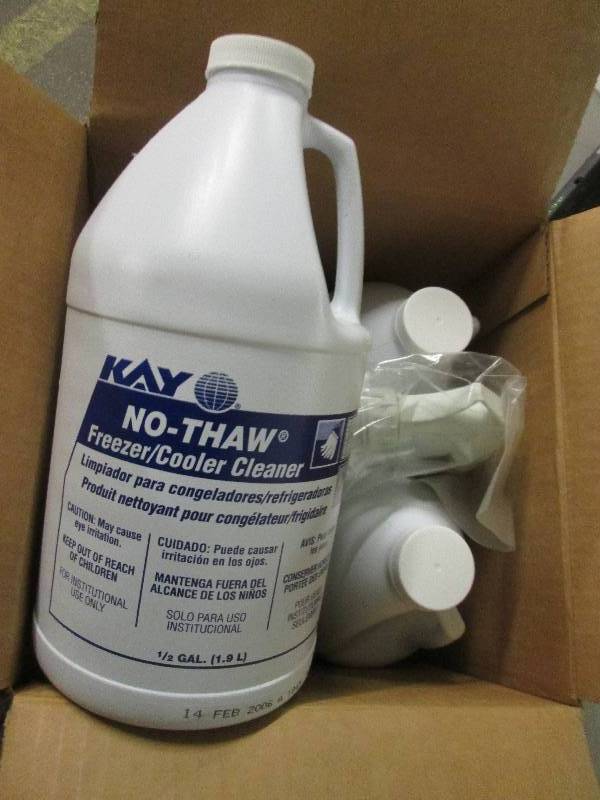 1 case of no-thaw freezercooler cl...