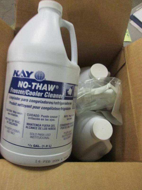 1 case of no-thaw freezercooler cl...