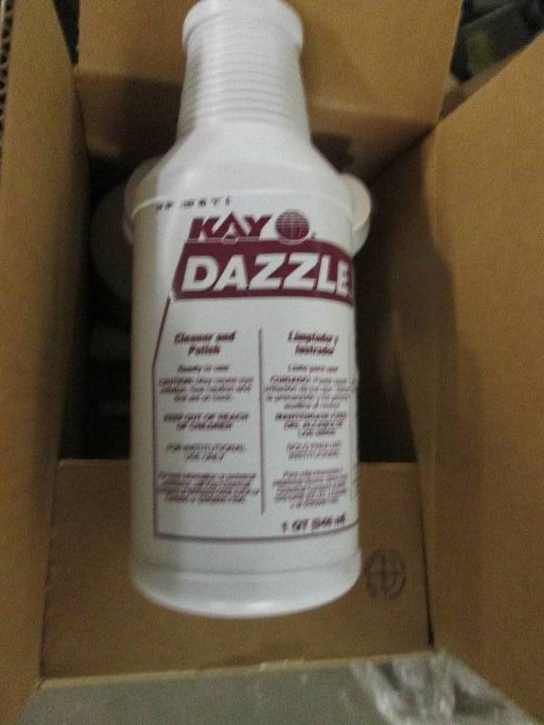 1 case of dazzle cleaner and polish...
