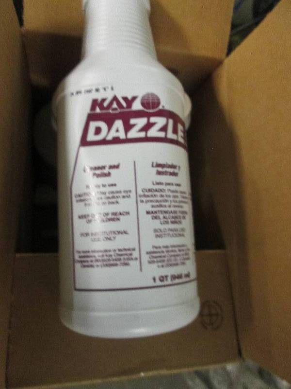 1 case of dazzle cleaner and polish...