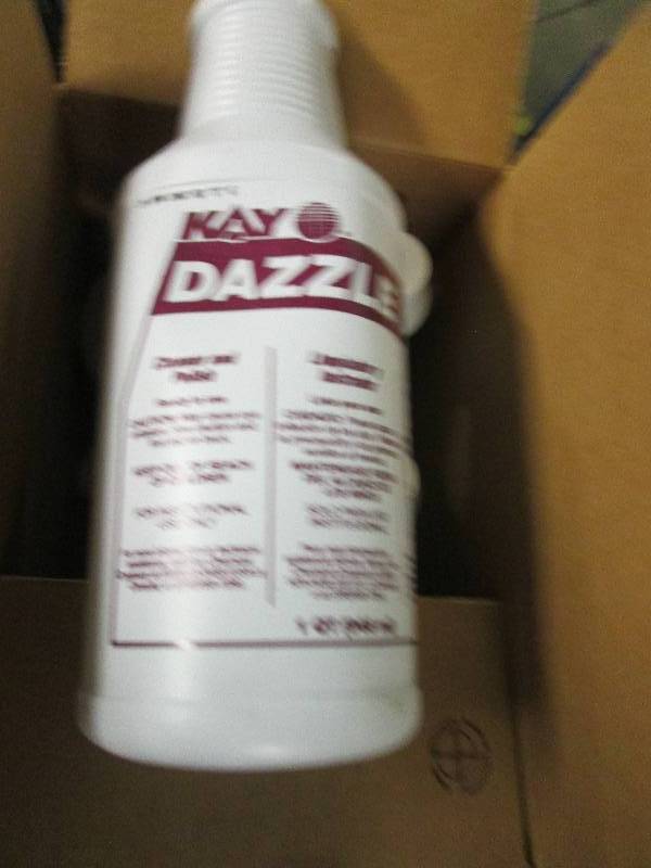 1 case of dazzle cleaner and polish...