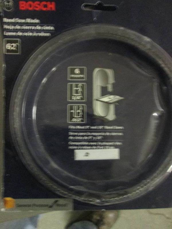 9 new 62 bosch band saw blades ...