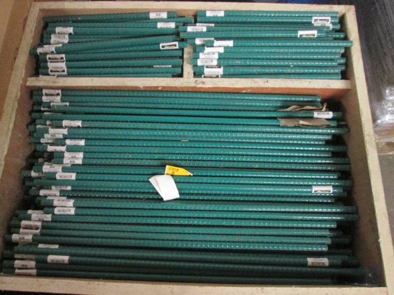 huge lot of epoxy coated rebar 2 di...