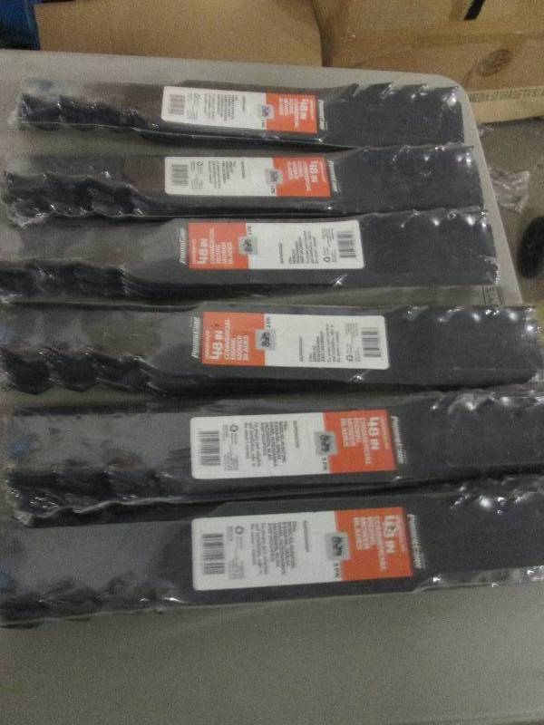 6 packages of 48 commercial riding...
