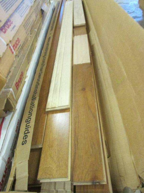 3 packages of bruce solid hardwood ...