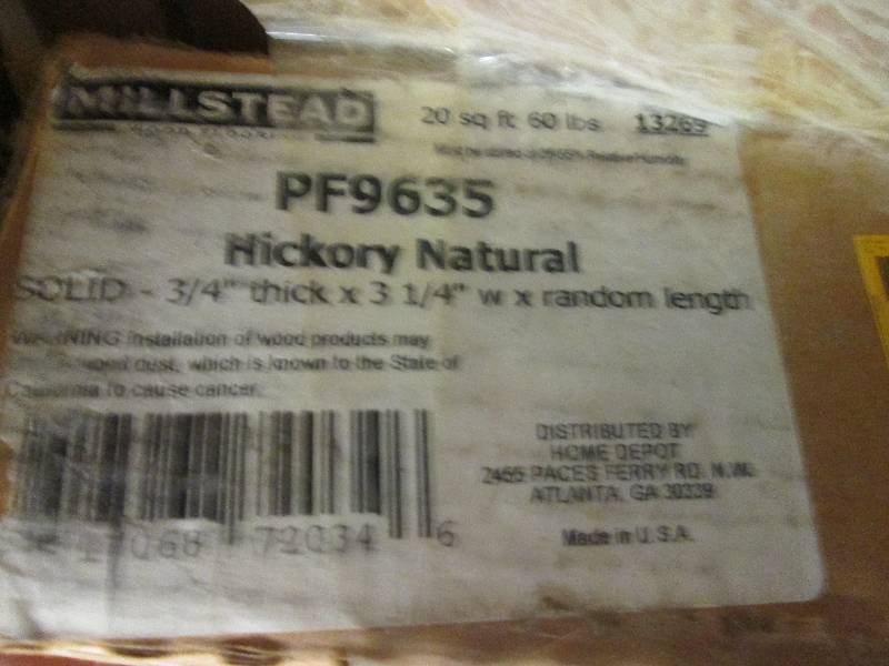 2 packages of millstead pf9635 hick...