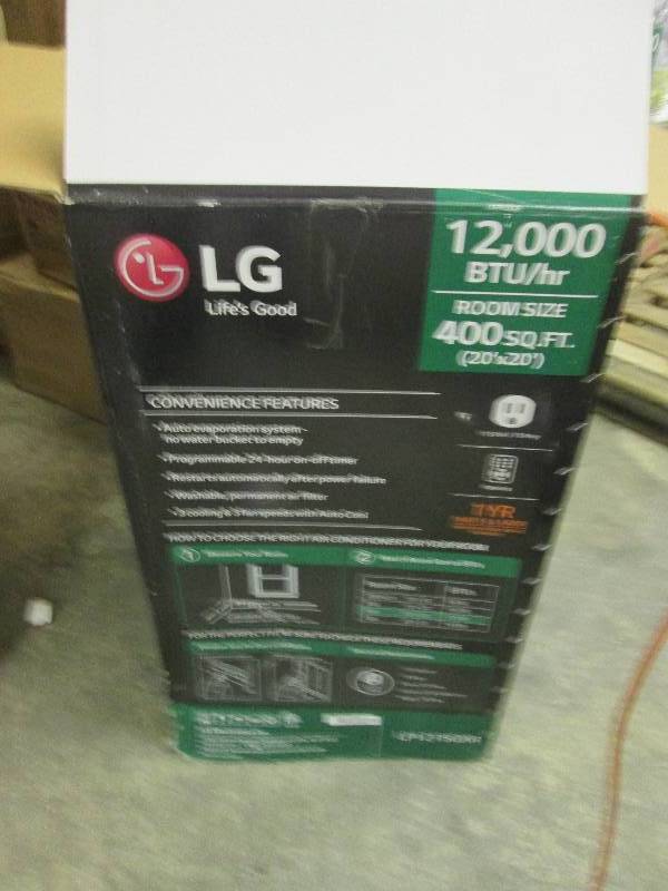 LG 12,000 btu portable air conditio...