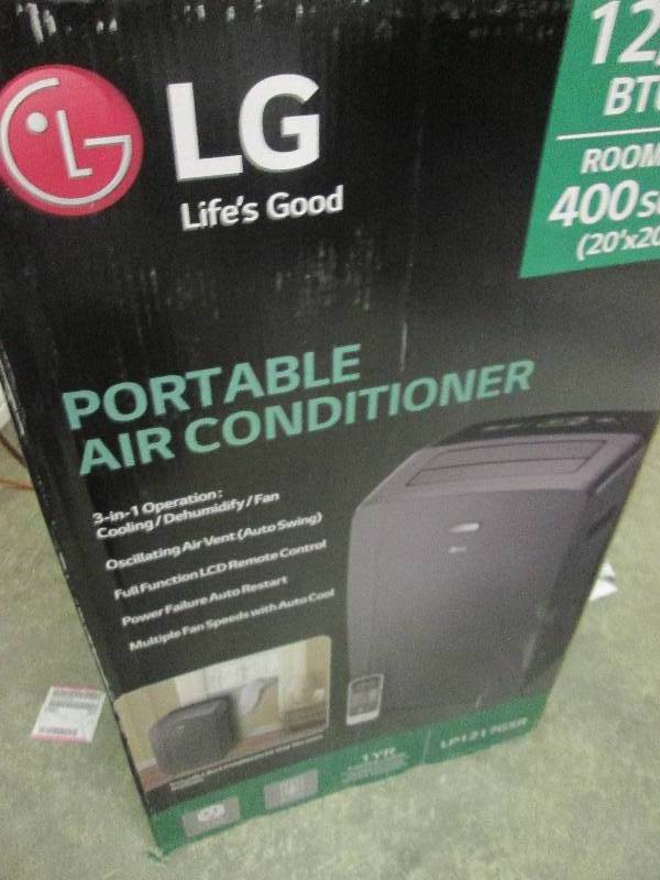 LG 12,000 btu portable air conditio...