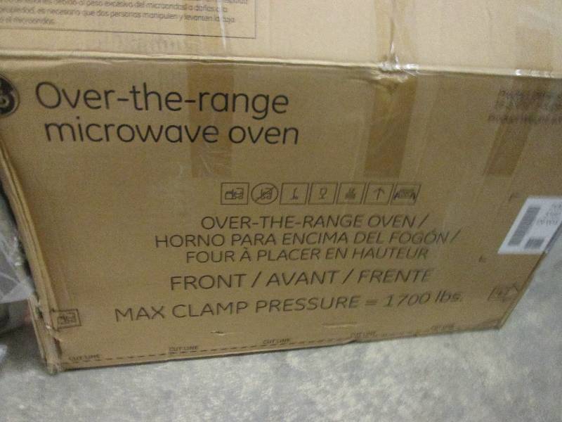 over the range microwave tested and...