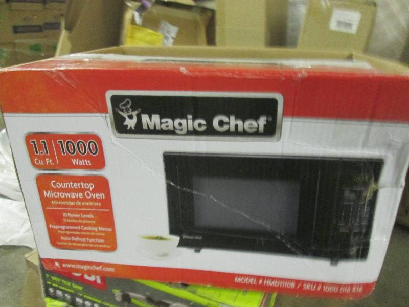 magic chef 1.1cuft 1000 watt microw...