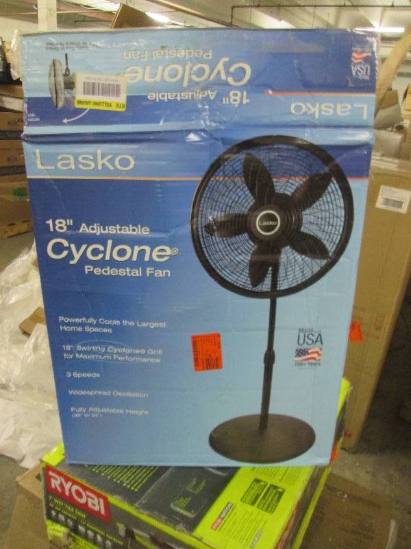 18 lasko adjustable cyclone pedest...
