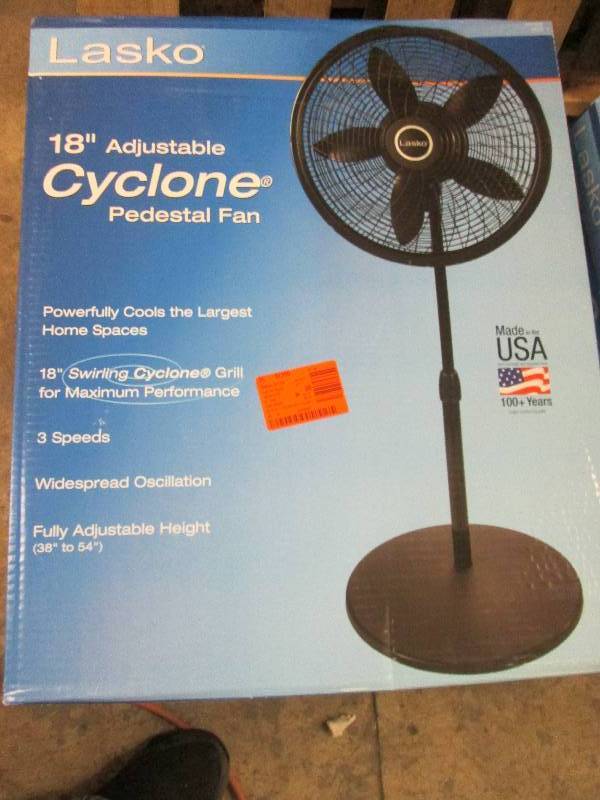 18 lasko adjustable cyclone pedest...