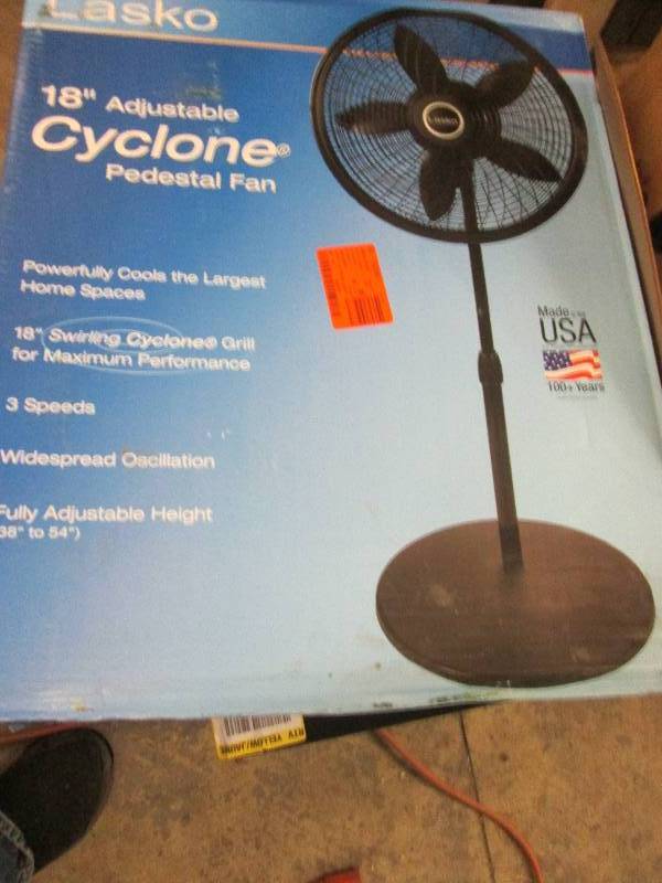 18 lasko adjustable cyclone pedest...