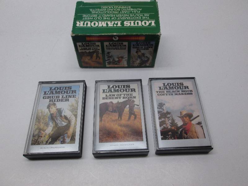 LOUIS LAMOUR Books on tape