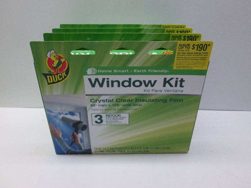 Duck brand window kits Lot of 4