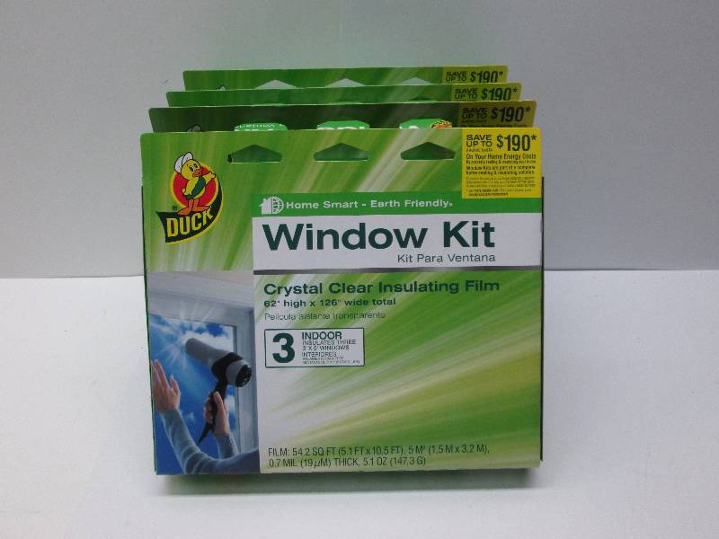 Duck brand window kits Lot of 4